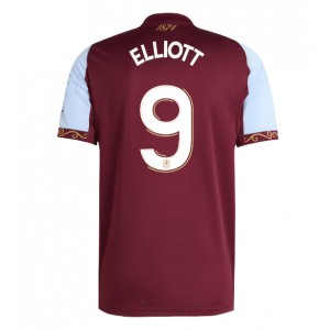 Fotbalové Dres Aston Villa Harvey Elliott #9 Domácí Oblečení 2025-26 Krátký Rukáv